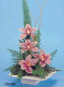  zmit Kullar cicekciler , cicek siparisi  vazoda 4 adet orkide 